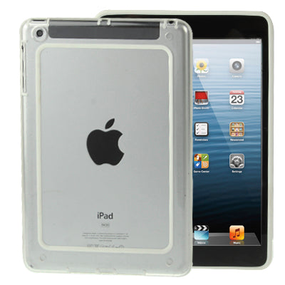 2-color (TPU + Transparent Plastic) Bumper Frame Case for iPad mini 1 / 2 / 3