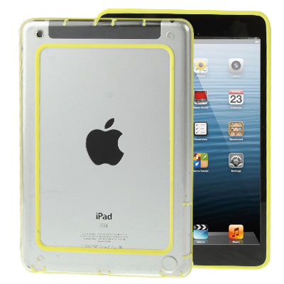 2-color (TPU + Transparent Plastic) Bumper Frame Case for iPad mini 1 / 2 / 3