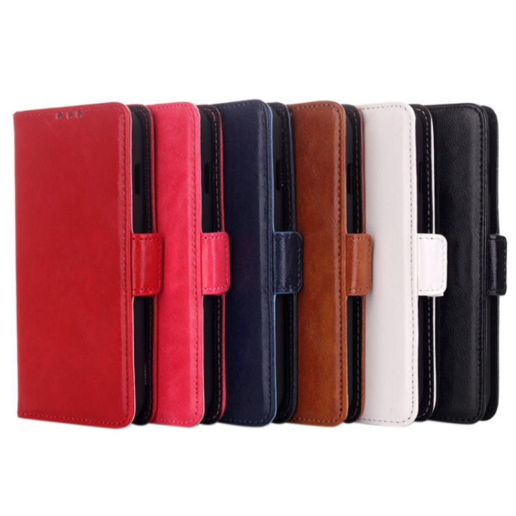 Oil Leather Case with Card Slot & Holder for LG Optimus L70