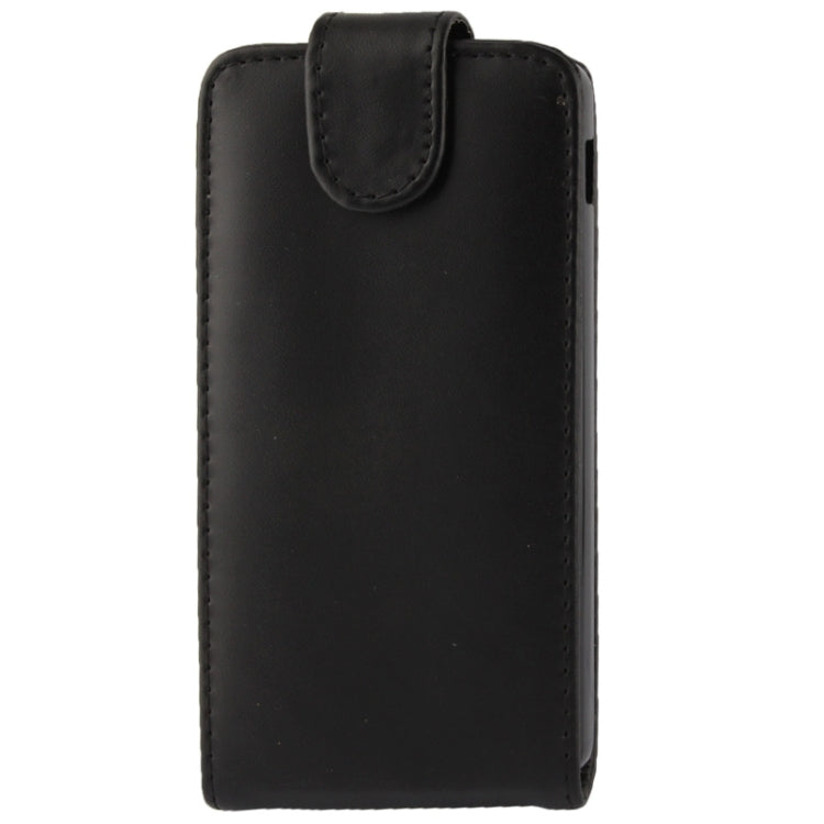 Vertical Flip Leather Case for Google Nexus 5  (Black)
