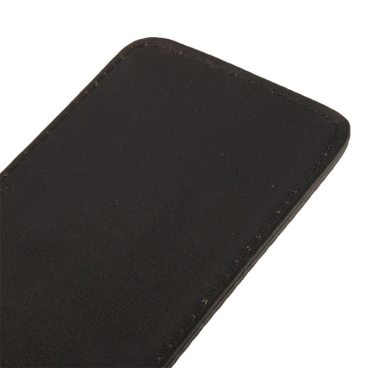 Vertical Flip Leather Case for Google Nexus 5  (Black)