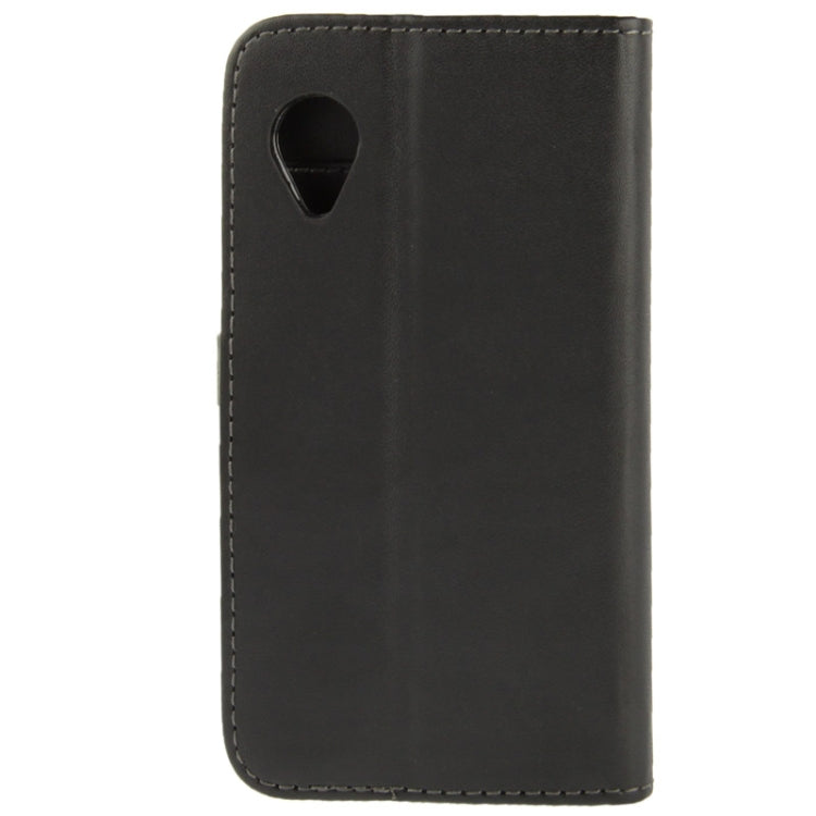 Leather Case with Credit Card Slot & Holder for Google Nexus 5 / D820 / D821