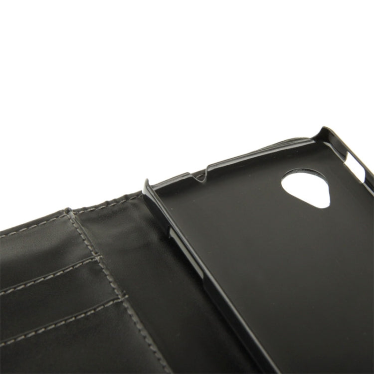 Leather Case with Credit Card Slot & Holder for Google Nexus 5 / D820 / D821