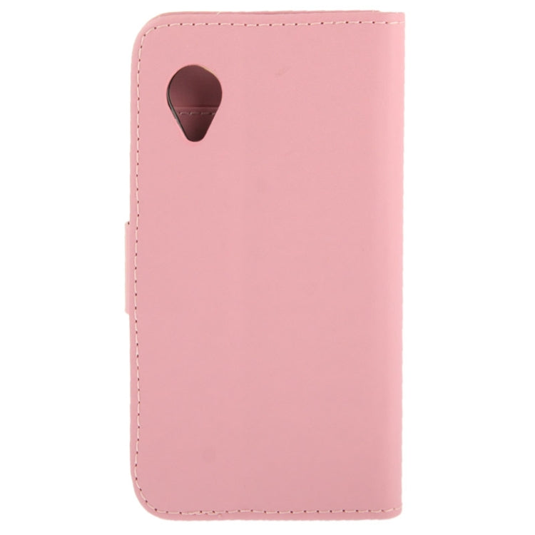 Leather Case with Credit Card Slot & Holder for Google Nexus 5 / D820 / D821