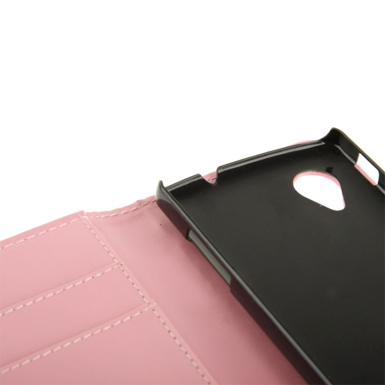 Leather Case with Credit Card Slot & Holder for Google Nexus 5 / D820 / D821