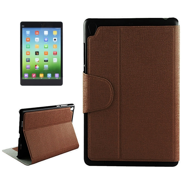 Oracle Texture Horizontal Flip Leather Case with Holder & Card Slots for Xiaomi Mi Pad