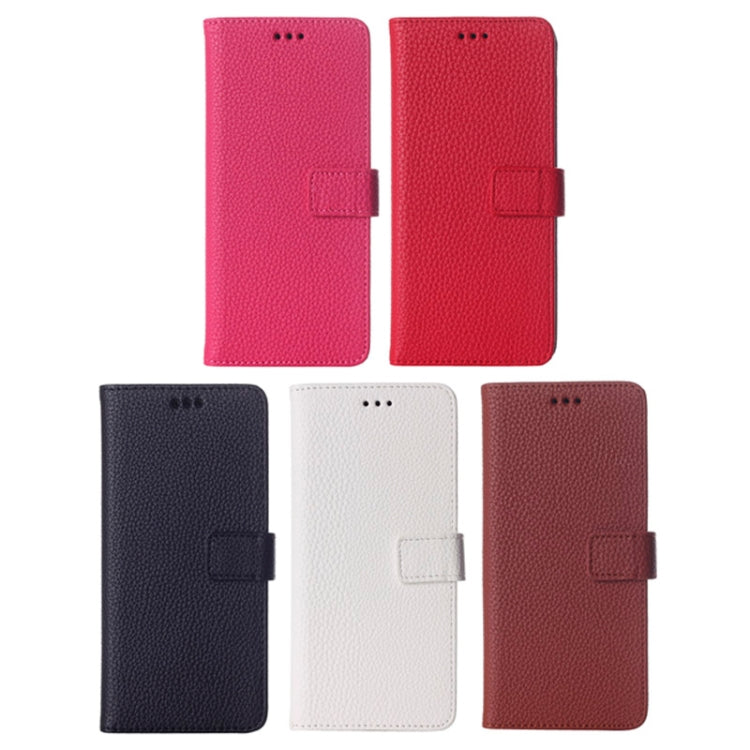 Litchi Texture Horizontal Flip Leather Case with Card Slots & Holder for Amazon Fire Phone