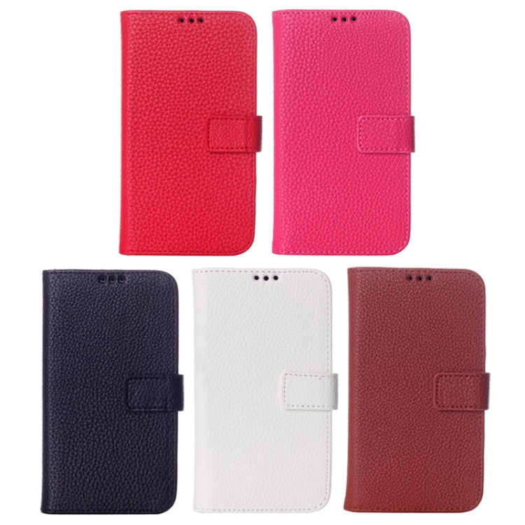 Litchi Texture Magnetic Button Horizontal Flip Leather Case with Card Slots & Holder for Nokia X2