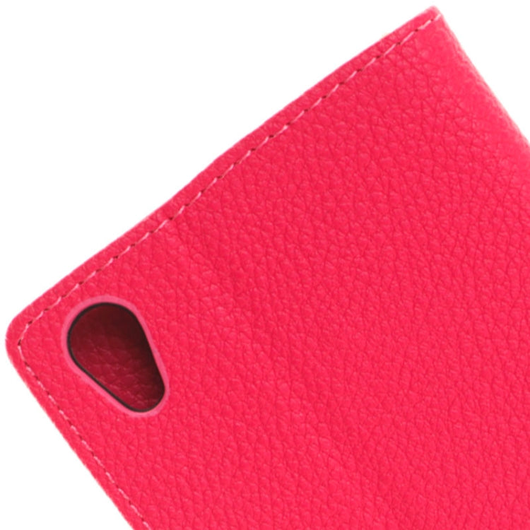 Litchi Texture Horizontal Flip Smart Leather Case with Holder & Card Slots & Wallet for Sony Xperia Z3 / D6653