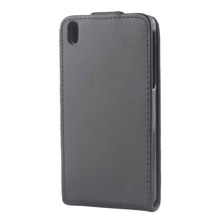 Vertical Flip Leather Case for HTC Desire 816 / 800(Black)