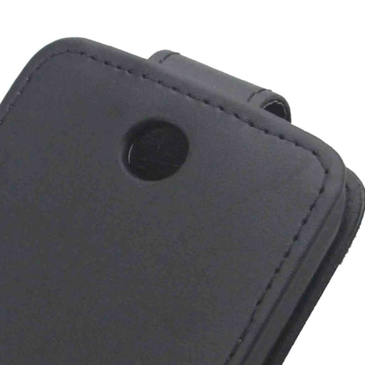 Vertical Flip Leather Case for HTC Desire 310(Black)