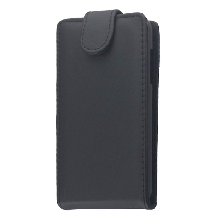 Vertical Flip Leather Case for HTC Desire 610(Black)