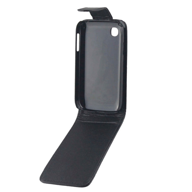 Vertical Flip Leather Case for LG L40(Black)