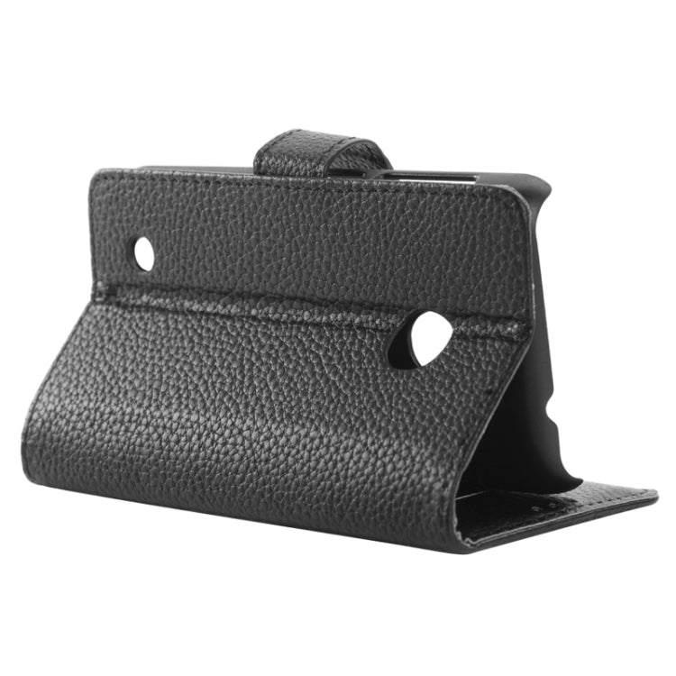 Litchi Texture Horizontal Flip Smart Leather Case with Holder & Card Slots & Wallet for Nokia Lumia 530