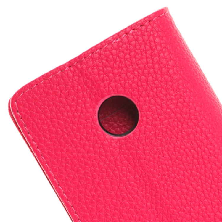 Litchi Texture Horizontal Flip Smart Leather Case with Holder & Card Slots & Wallet for Nokia Lumia 530