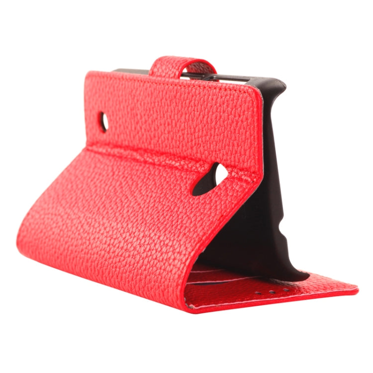 Litchi Texture Horizontal Flip Smart Leather Case with Holder & Card Slots & Wallet for Nokia Lumia 530