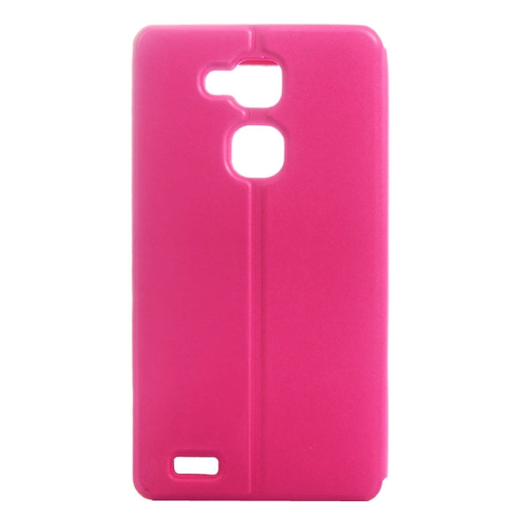 Horizontal Flip Leather Case with Call Display ID for Huawei Ascend Mate 7
