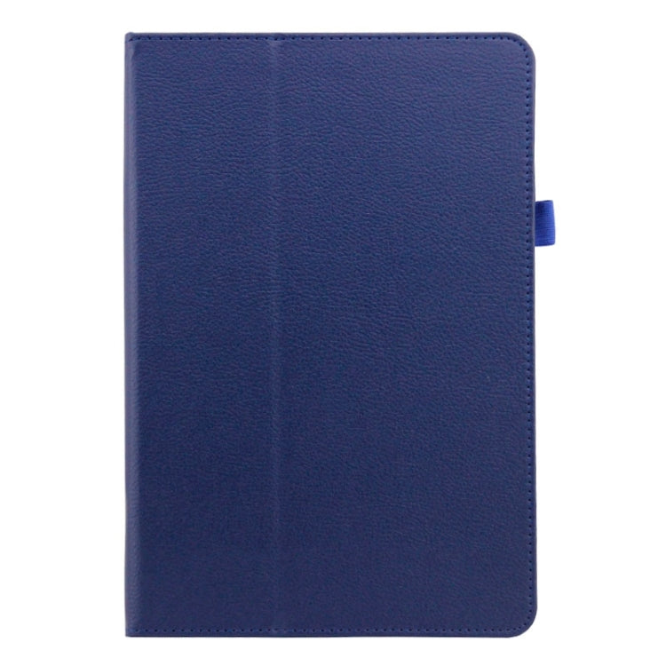 2-fold Litchi Texture Leather Case with Holder for Lenovo A10-70 / A7600