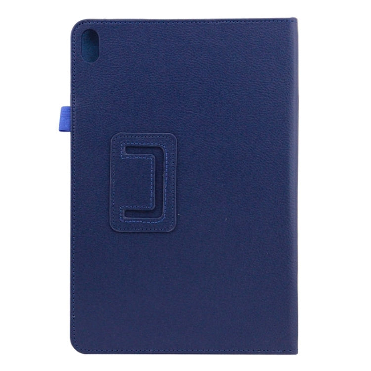 2-fold Litchi Texture Leather Case with Holder for Lenovo A10-70 / A7600