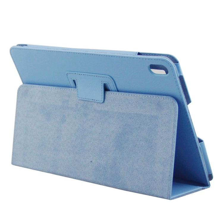 2-fold Litchi Texture Leather Case with Holder for Lenovo A10-70 / A7600