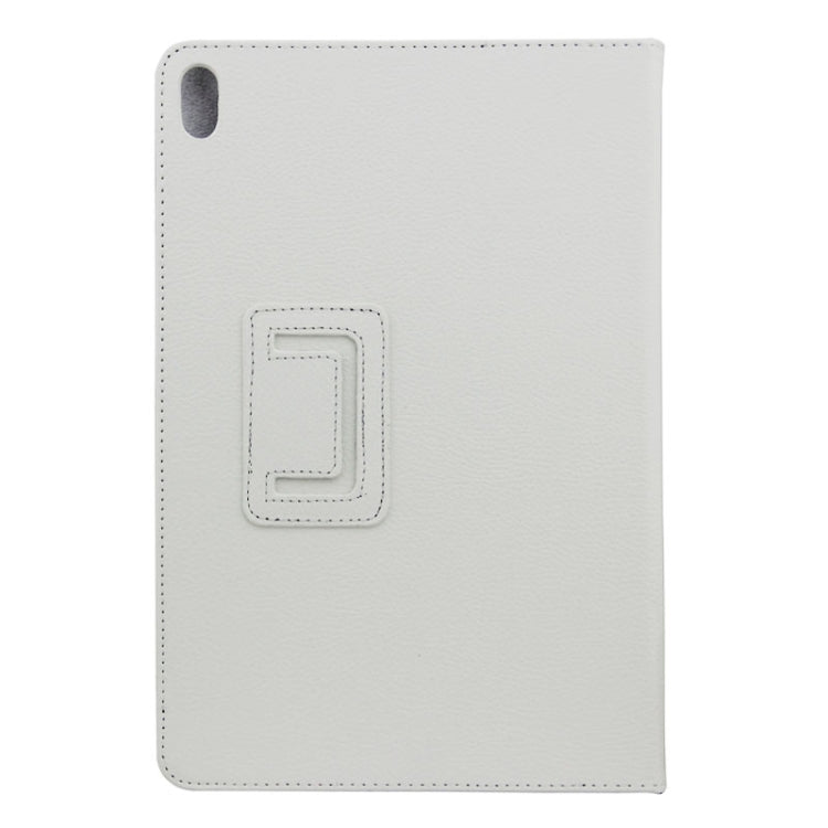 2-fold Litchi Texture Leather Case with Holder for Lenovo A10-70 / A7600