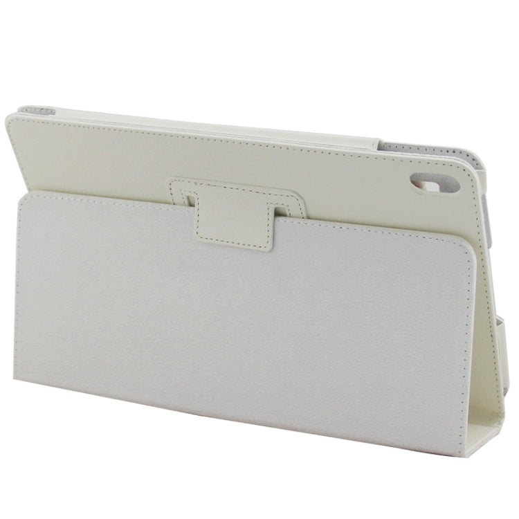 2-fold Litchi Texture Leather Case with Holder for Lenovo A10-70 / A7600