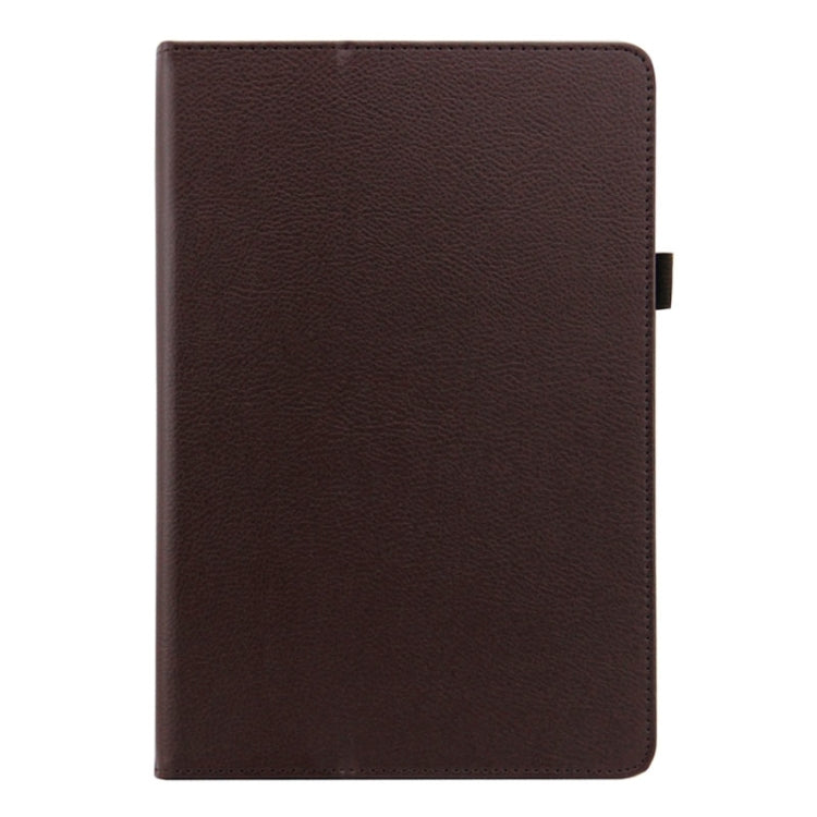 2-fold Litchi Texture Leather Case with Holder for Lenovo A10-70 / A7600