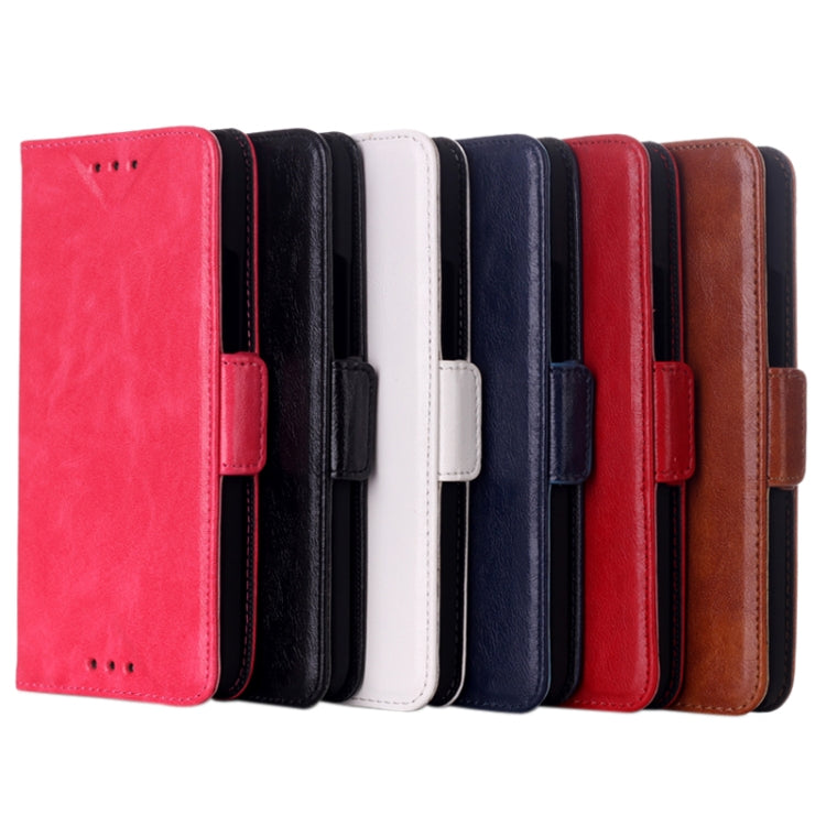 Oil Leather Case with Card Slots & Holder for HTC One E8