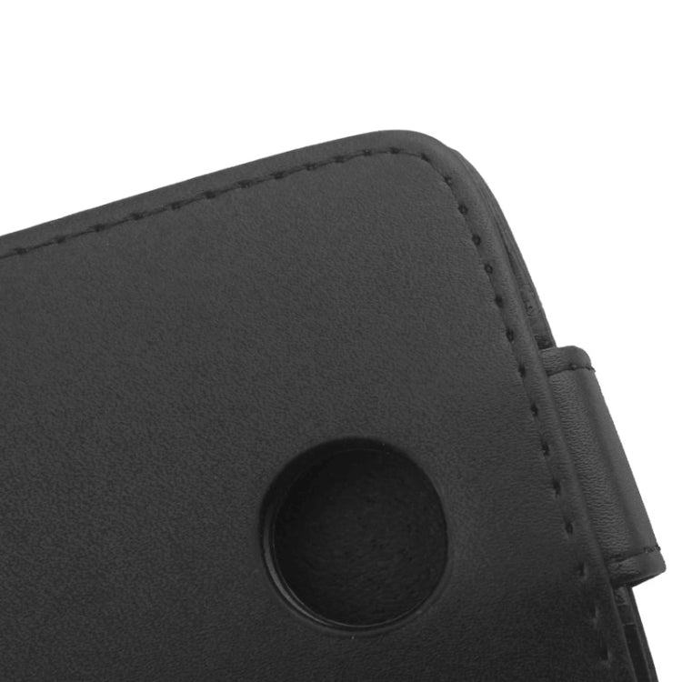 Vertical Flip Magnetic Button PU Leather Case for Google Nexus 6