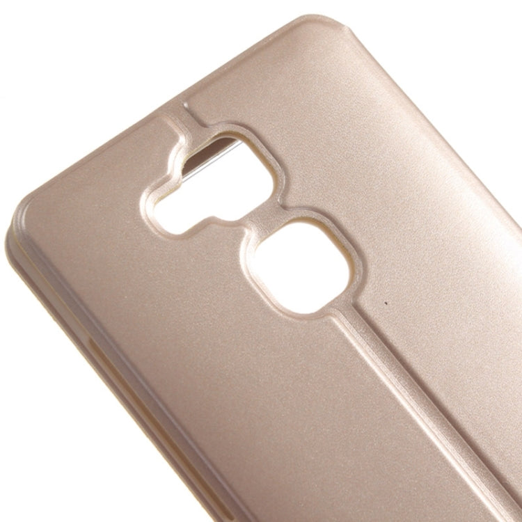 Leather Case with Display Window for Huawei Ascend Mate 7