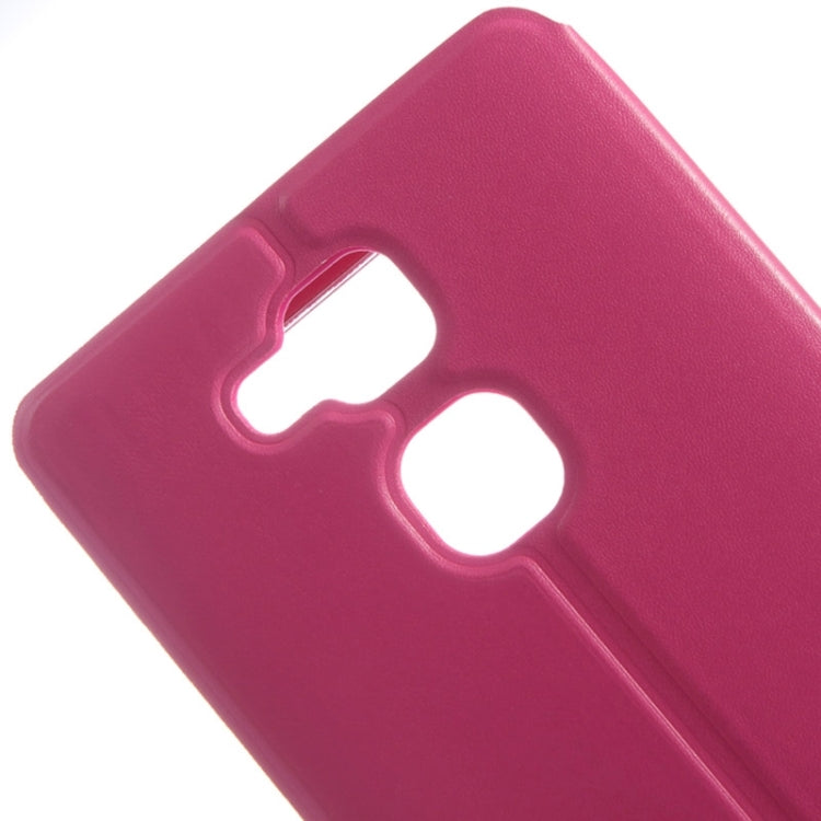 Leather Case with Display Window for Huawei Ascend Mate 7