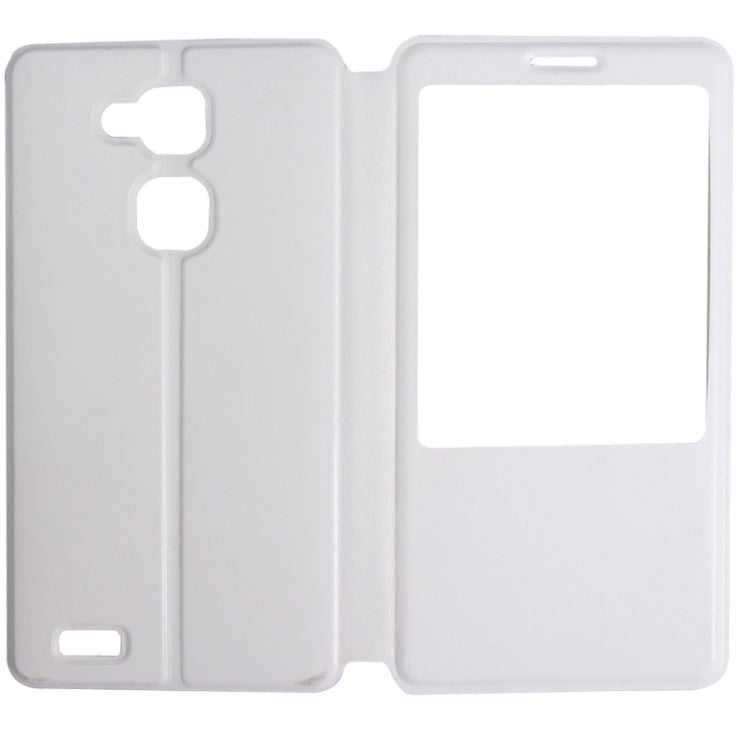Leather Case with Display Window for Huawei Ascend Mate 7