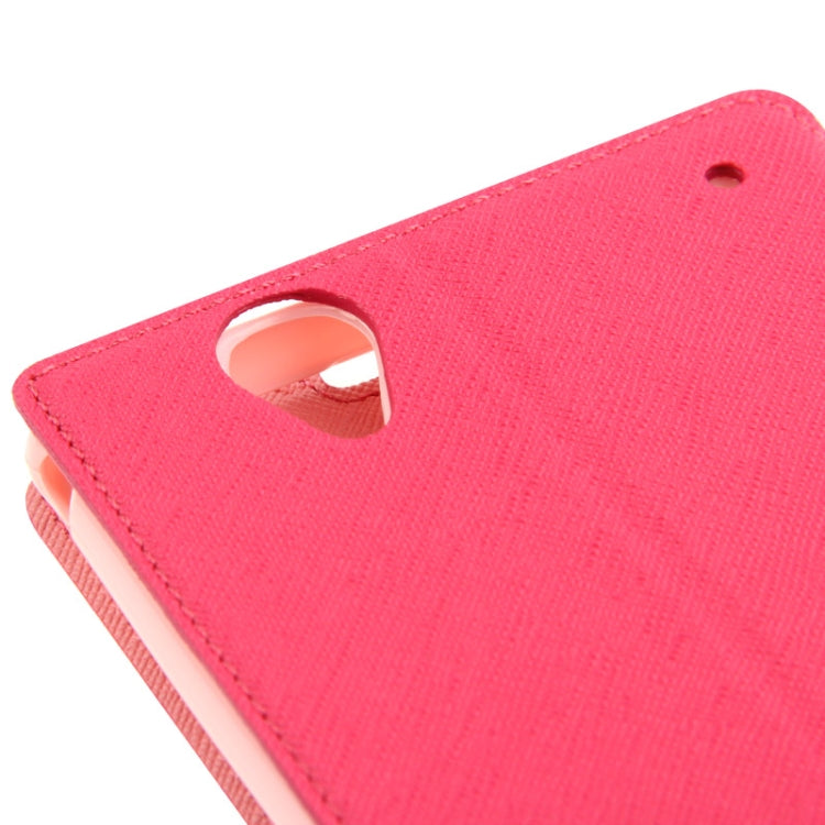 Litchi Texture Horizontal Flip Magnetic Buckle Leather Case with Call Display ID & Card Slots & Holder for Sony Xperia T2 Ultra / XM50