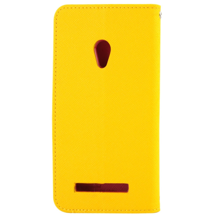 Cross Texture Horizontal Flip Magnetic Buckle Leather Case with wallet & Card Slots & Holder for ASUS ZenFone 5