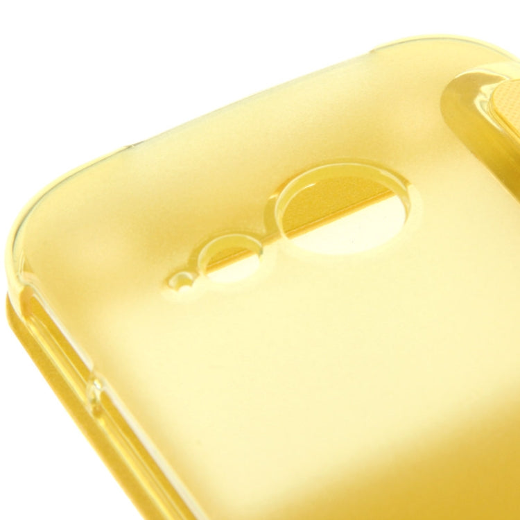 Horizontal Flip Leather Case with Call Display ID for HTC One / M8 mini