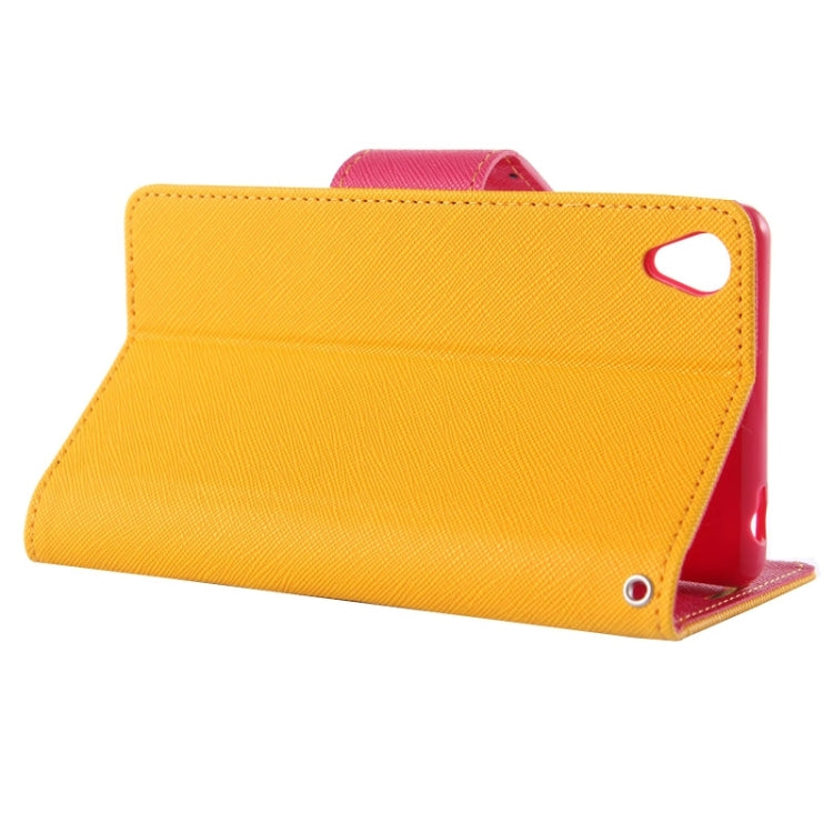 Cross Texture Leather Case with Holder & Card Slots & Wallet for Sony Xperia Z3