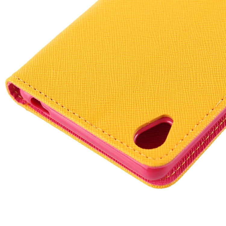 Cross Texture Leather Case with Holder & Card Slots & Wallet for Sony Xperia Z3