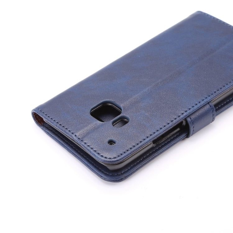 Crazy Horse Texture Leather Case with Holder & Card Slots & Wallet for HTC M9