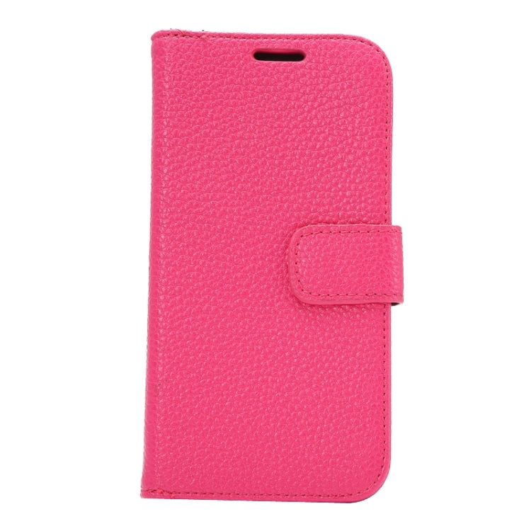 Litchi Texture Leather Case with Holder & Card Slots & Wallet for HTC M9