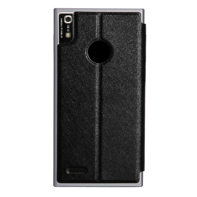 Leather Case with Holder and Caller ID Display for DOOGEE TURBO2 DG900