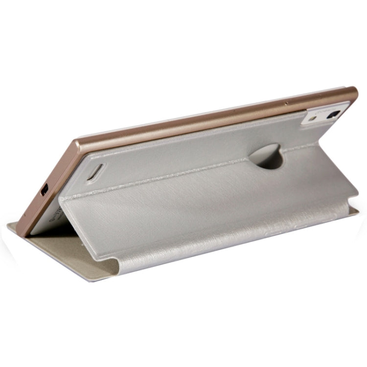 Leather Case with Holder and Caller ID Display for DOOGEE TURBO2 DG900