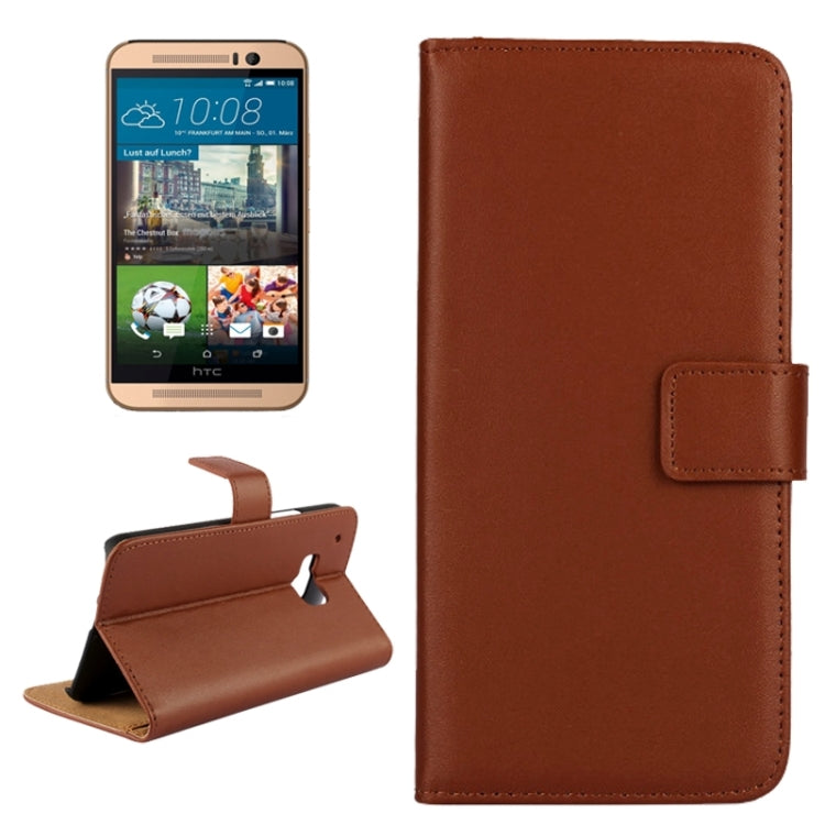 Real Cowhide Leather Case for HTC One M9
