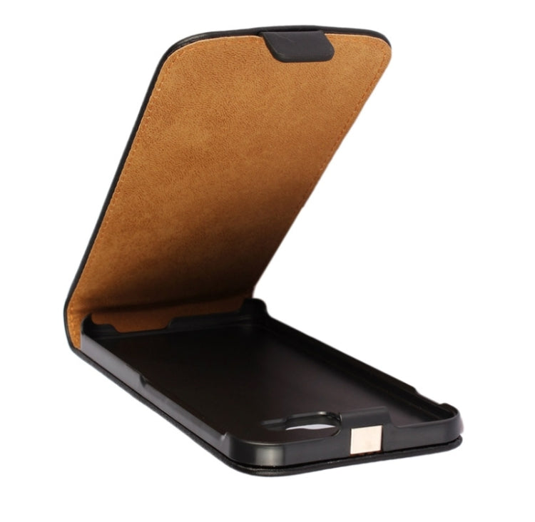 Vertical Flip Genuine Split Leather Case for HTC One M9