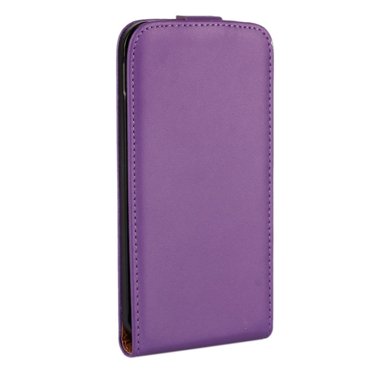 Vertical Flip Genuine Split Leather Case for HTC One M9