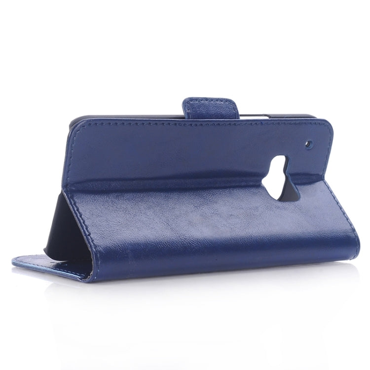 Oil Skin Texture Leather Case with Holder & Card Slots & Wallet for HTC One M9