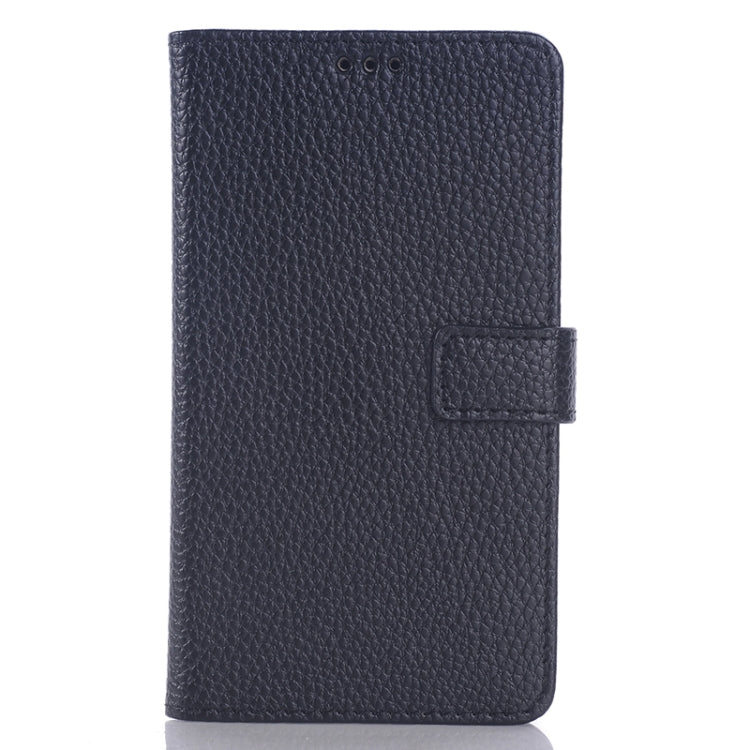Litchi Texture Leather Case with Holder & Card Slots & Wallet for Sony Xperia E4