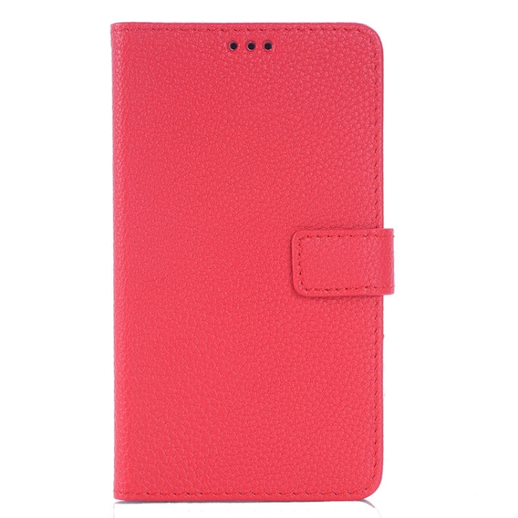 Litchi Texture Leather Case with Holder & Card Slots & Wallet for Sony Xperia E4