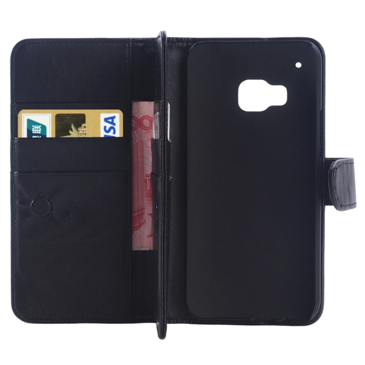 Horizontal Flip Magnetic Buckle Leather Case with Holder & Card Slots & Wallet for HTC One M9