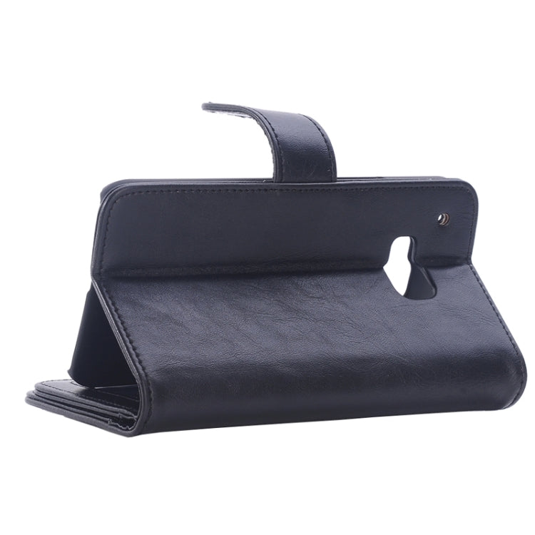 Horizontal Flip Magnetic Buckle Leather Case with Holder & Card Slots & Wallet for HTC One M9