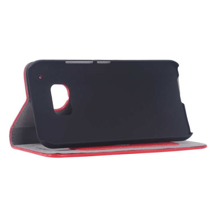 Litchi Texture Horizontal Flip Genuine Leather Case with Card Slot for HTC One M9